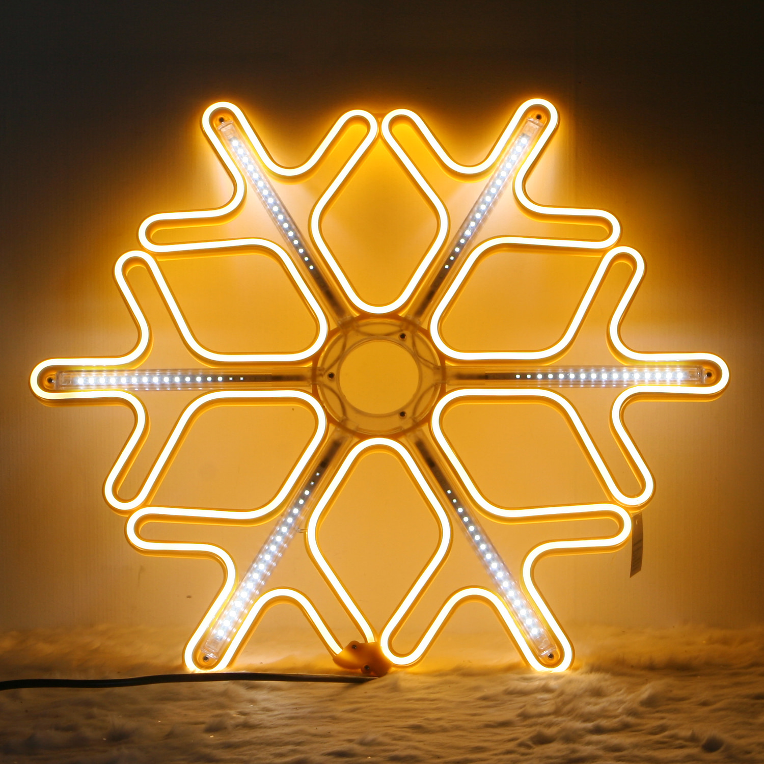 LED 튜브라이트 눈결정웜화이트 유성(화이트)60cm