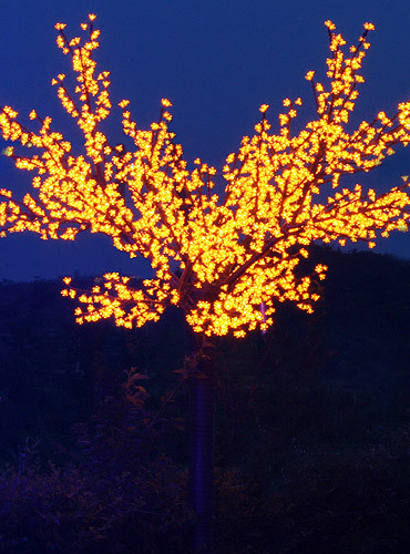 LED 벚꽃나무 [옐로우]
